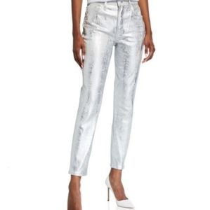Siver shiny Iris jeans